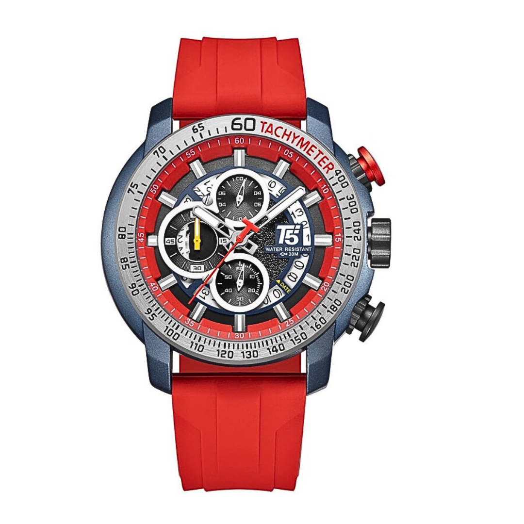 T5 CALIBRE SERIES WATCH-RED