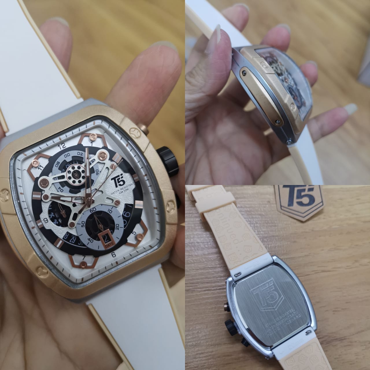 T5 EMPIRE SERIES WATCH-WHTRG